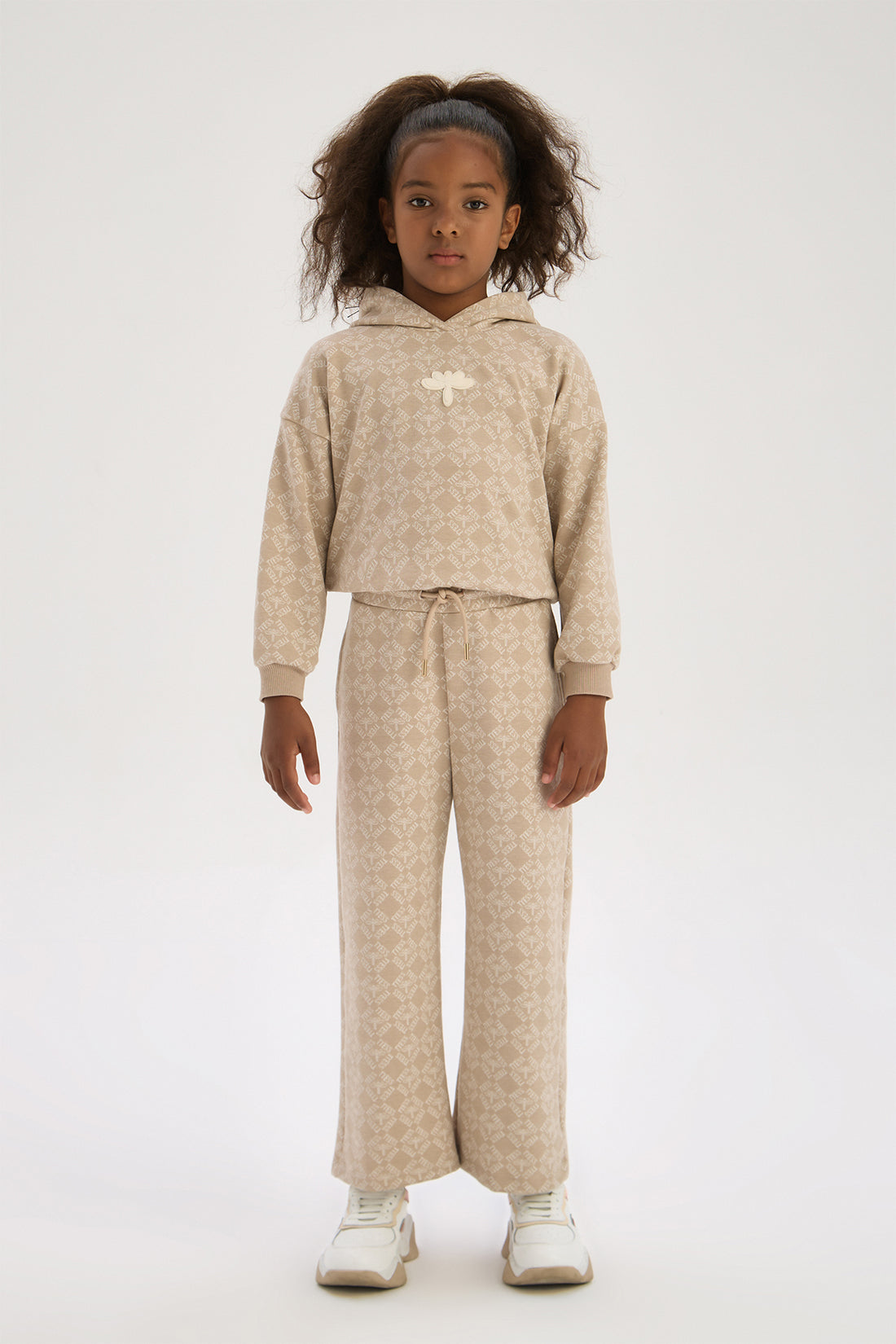 Girl Patterned Tracksuit Bottom