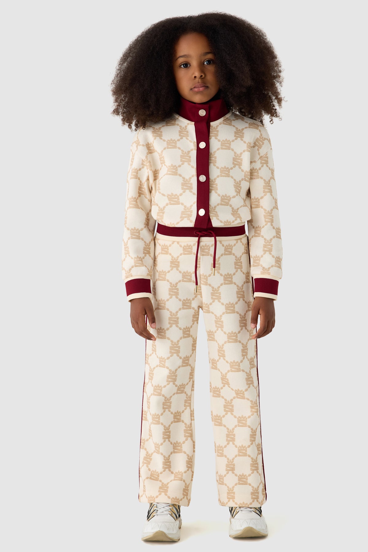 Girl Patterned Tracksuit Bottom