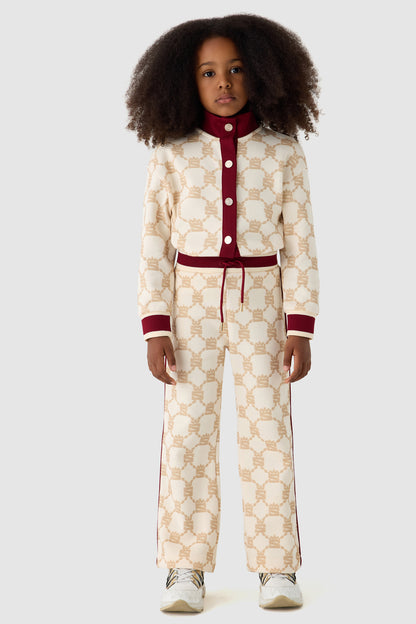 Girl Patterned Tracksuit Bottom