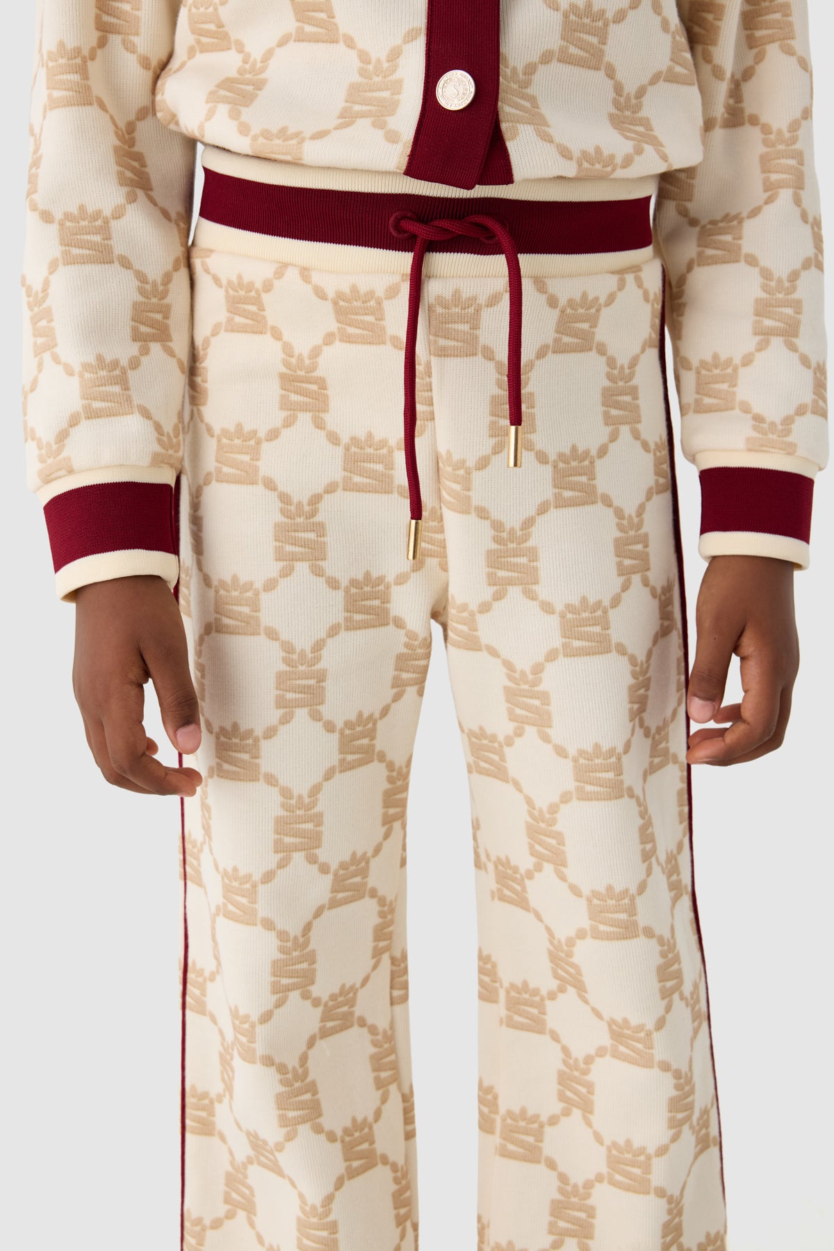 Girl Patterned Tracksuit Bottom
