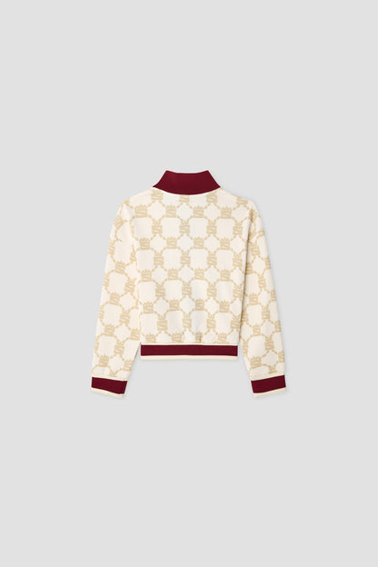 Girl Patterned Tracksuit Top