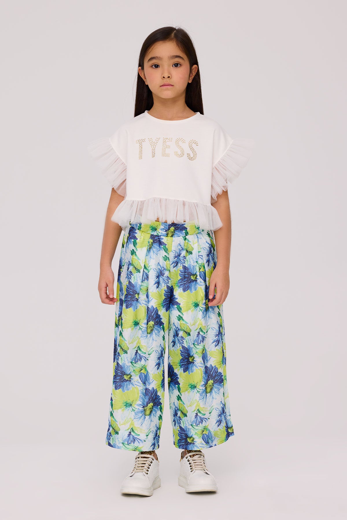 Girl Patterned Trousers