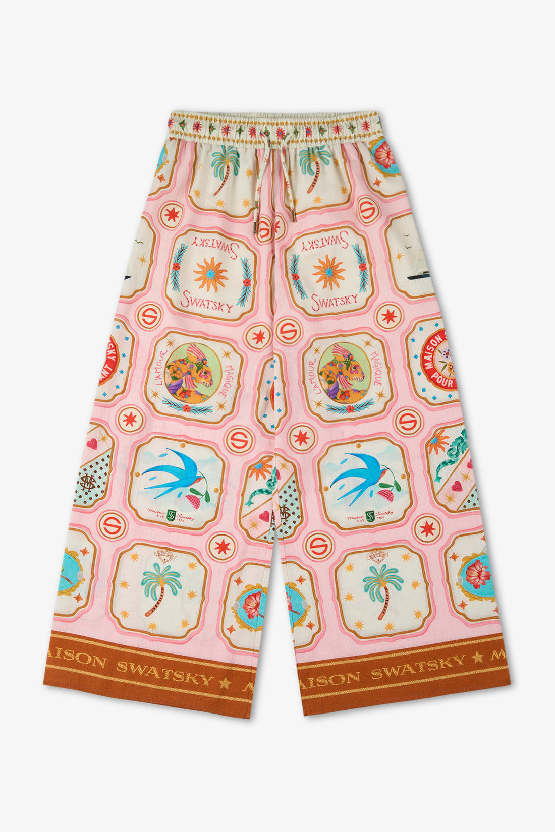Girl Patterned Trousers