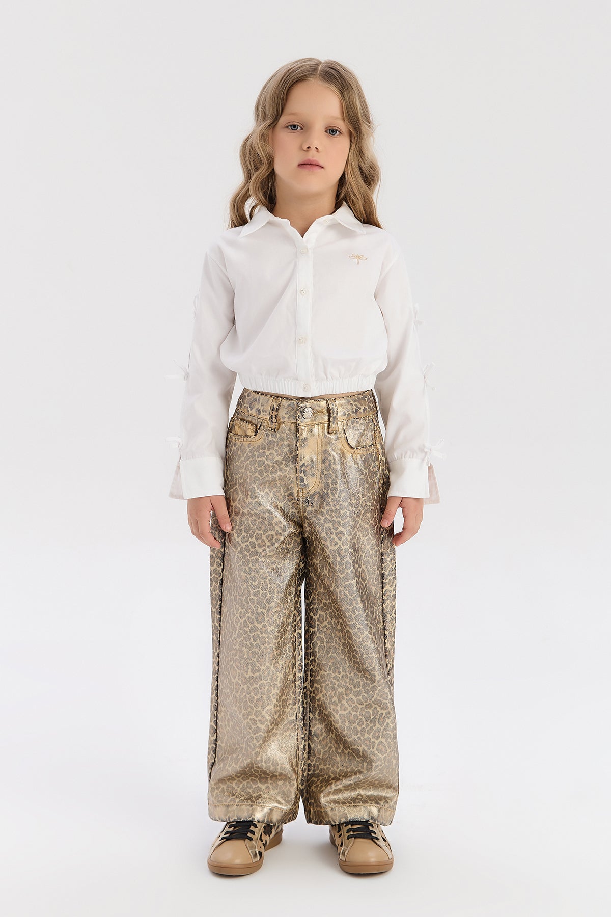 Girl Patterned Trousers