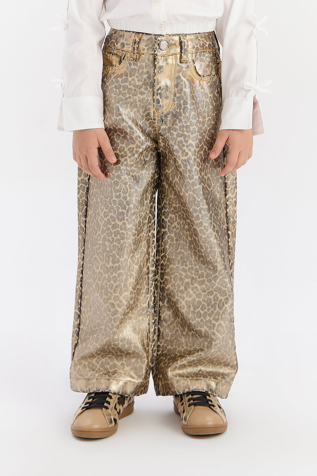 Girl Patterned Trousers