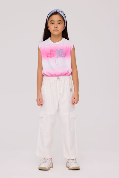 Girl Patterned Tshirt