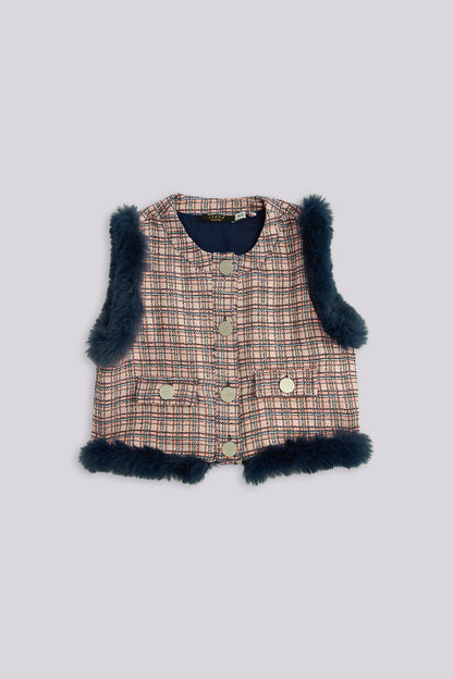 Girl Patterned Vest