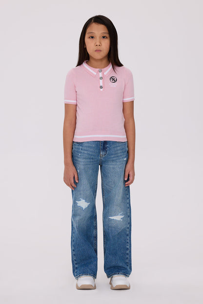 Girl Pink Blouse