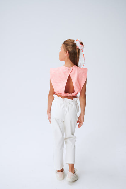 Girl Pink Blouse