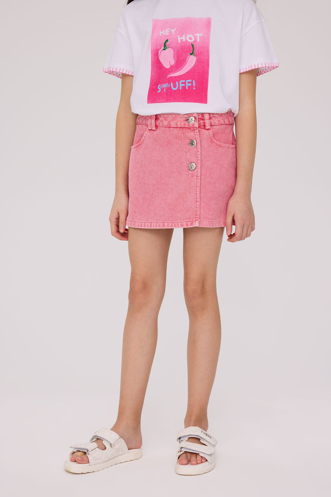 Girl Pink Skirt