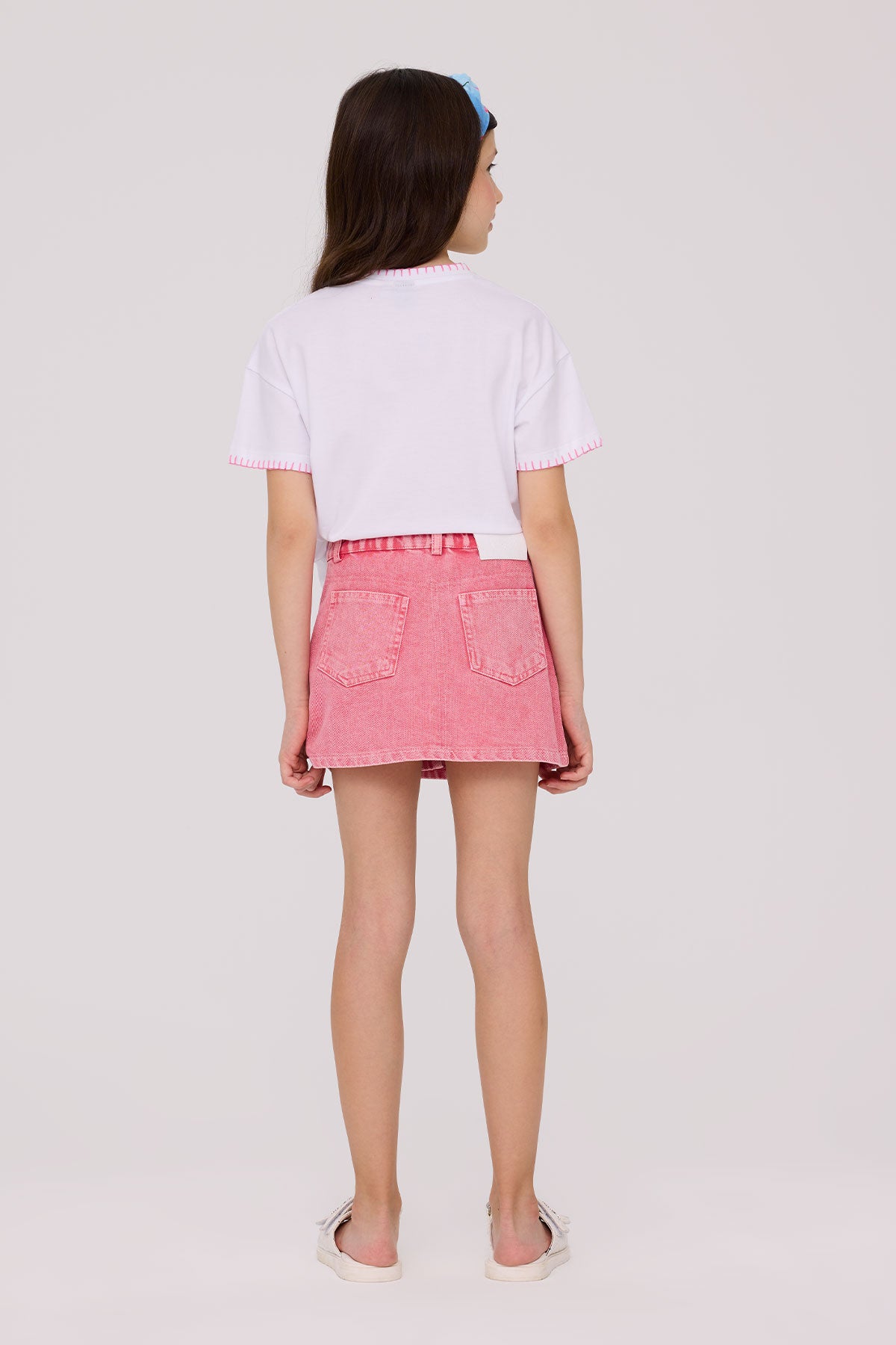 Girl Pink Skirt