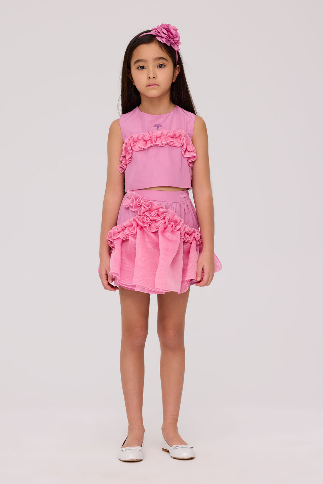 Girl Pink Skirt