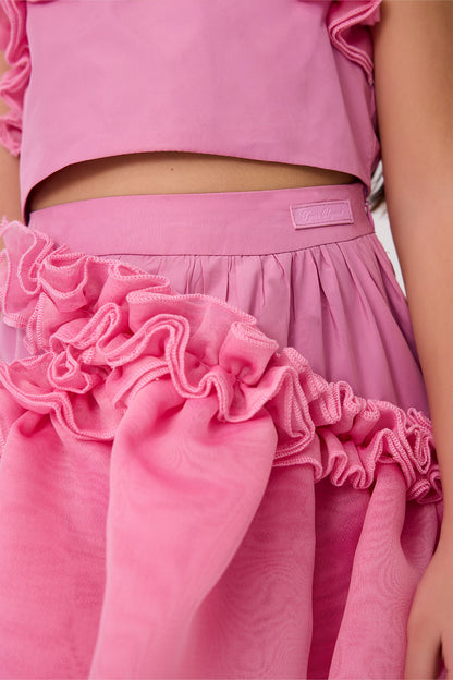 Girl Pink Skirt