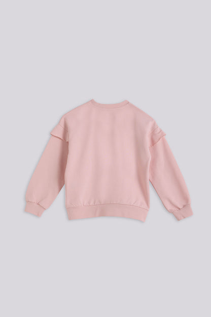 Girl Pink Sweatshirt