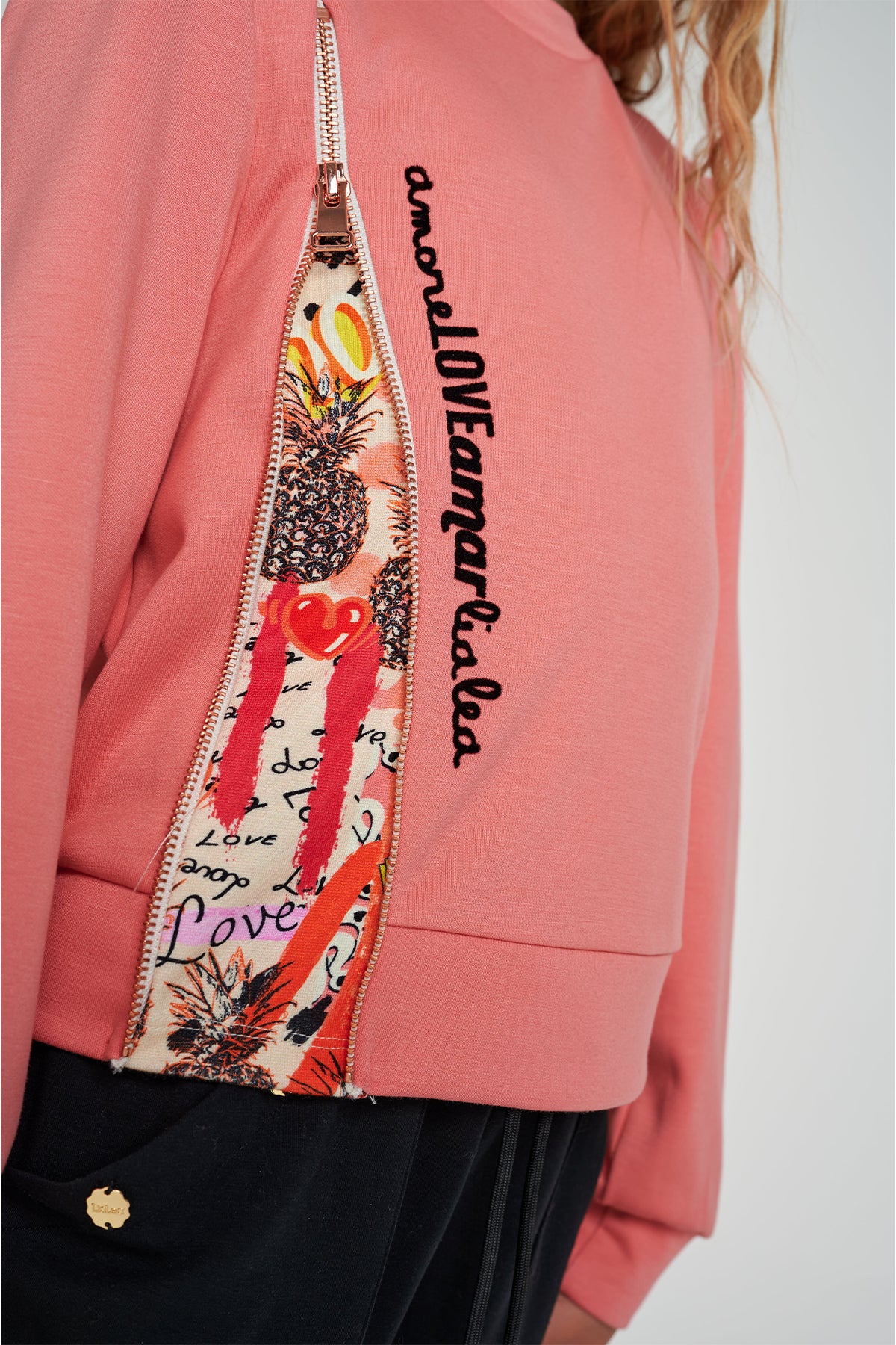 Girl Pink Sweatshirt