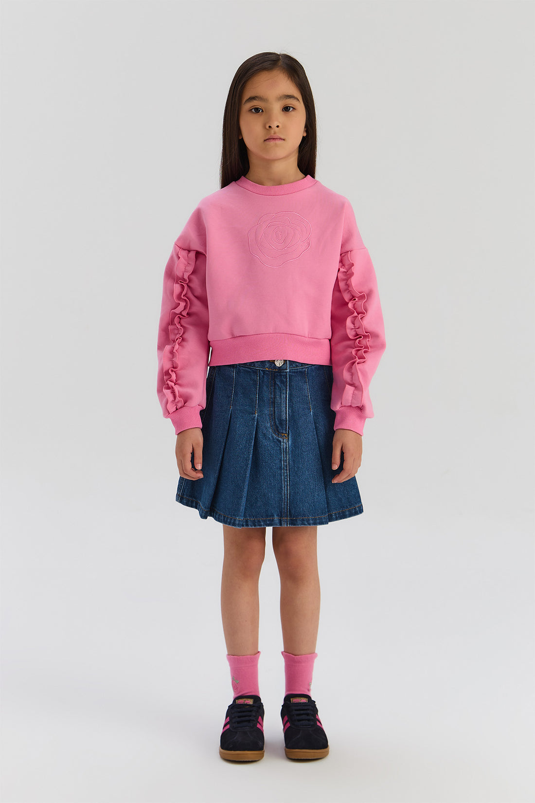 Girl Pink Sweatshirt