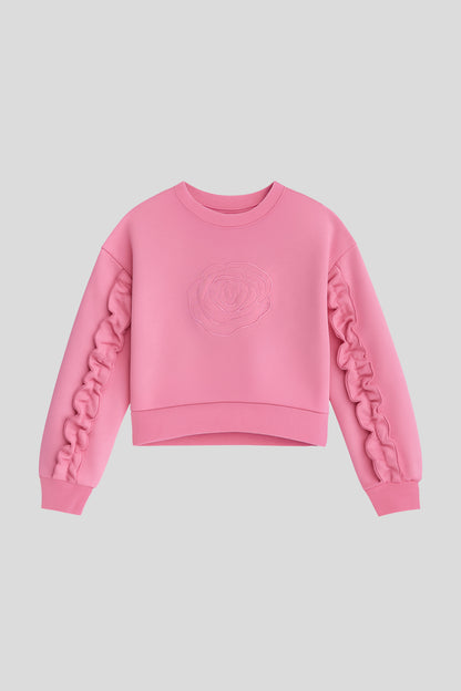 Girl Pink Sweatshirt