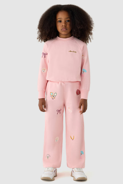 Girl Pink Sweatshirt