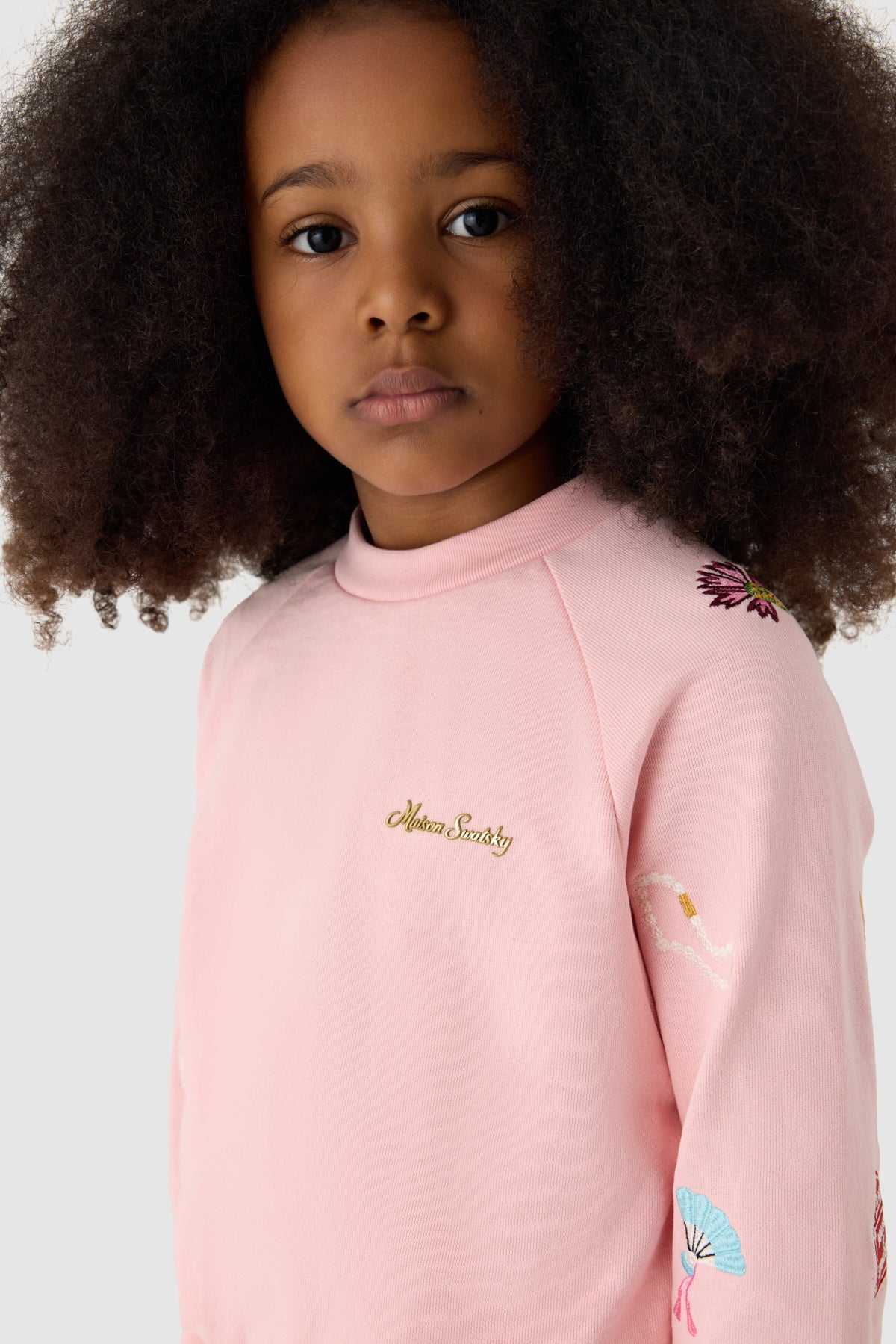 Girl Pink Sweatshirt