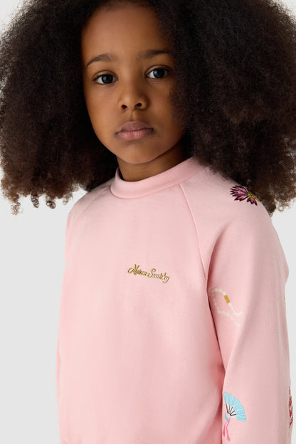 Girl Pink Sweatshirt