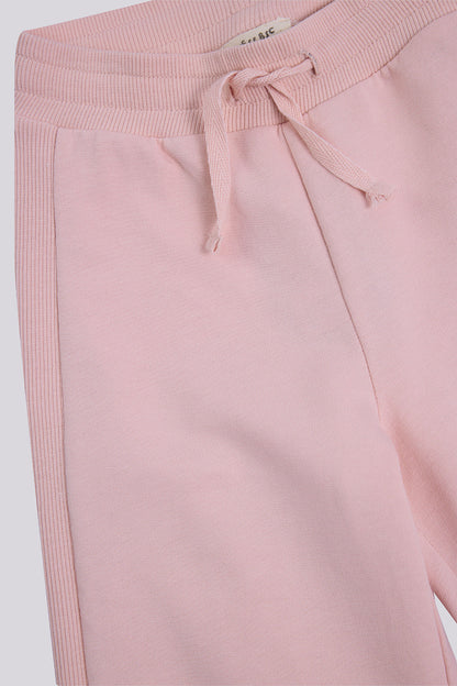 Girl Pink Tracksuit Bottom