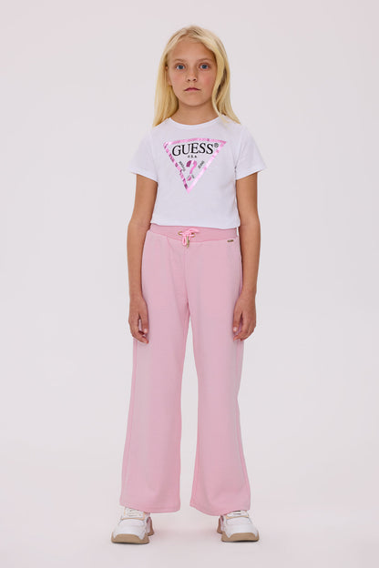 Girl Pink Tracksuit Bottom