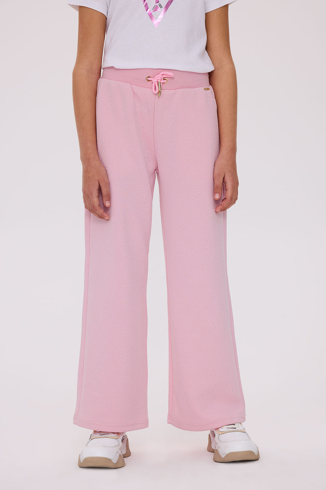Girl Pink Tracksuit Bottom