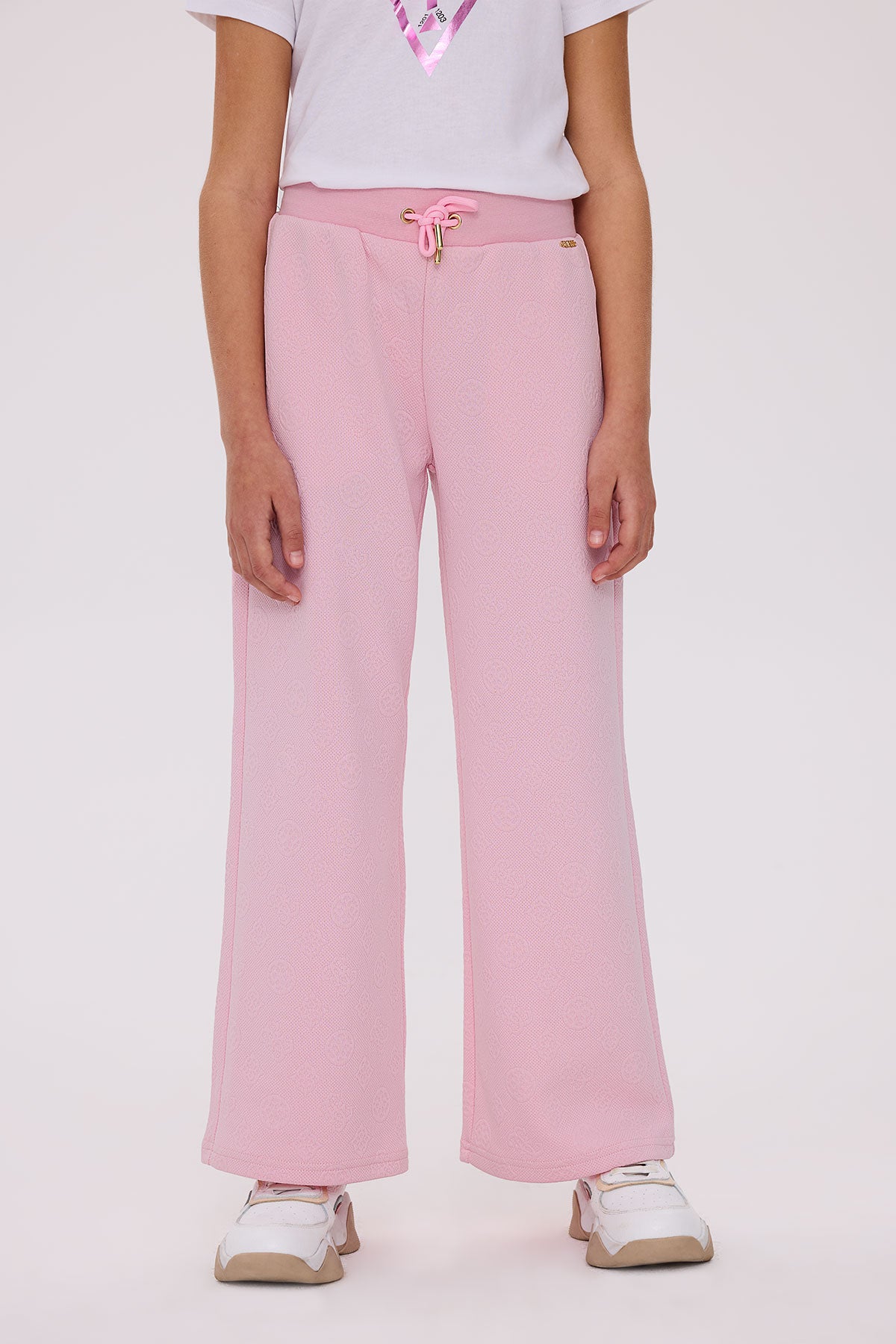 Girl Pink Tracksuit Bottom