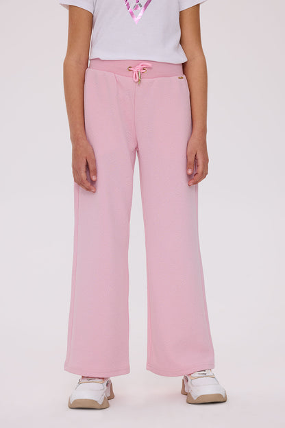 Girl Pink Tracksuit Bottom