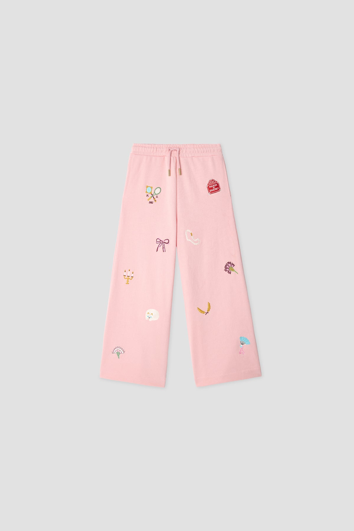 Girl Pink Tracksuit Bottom