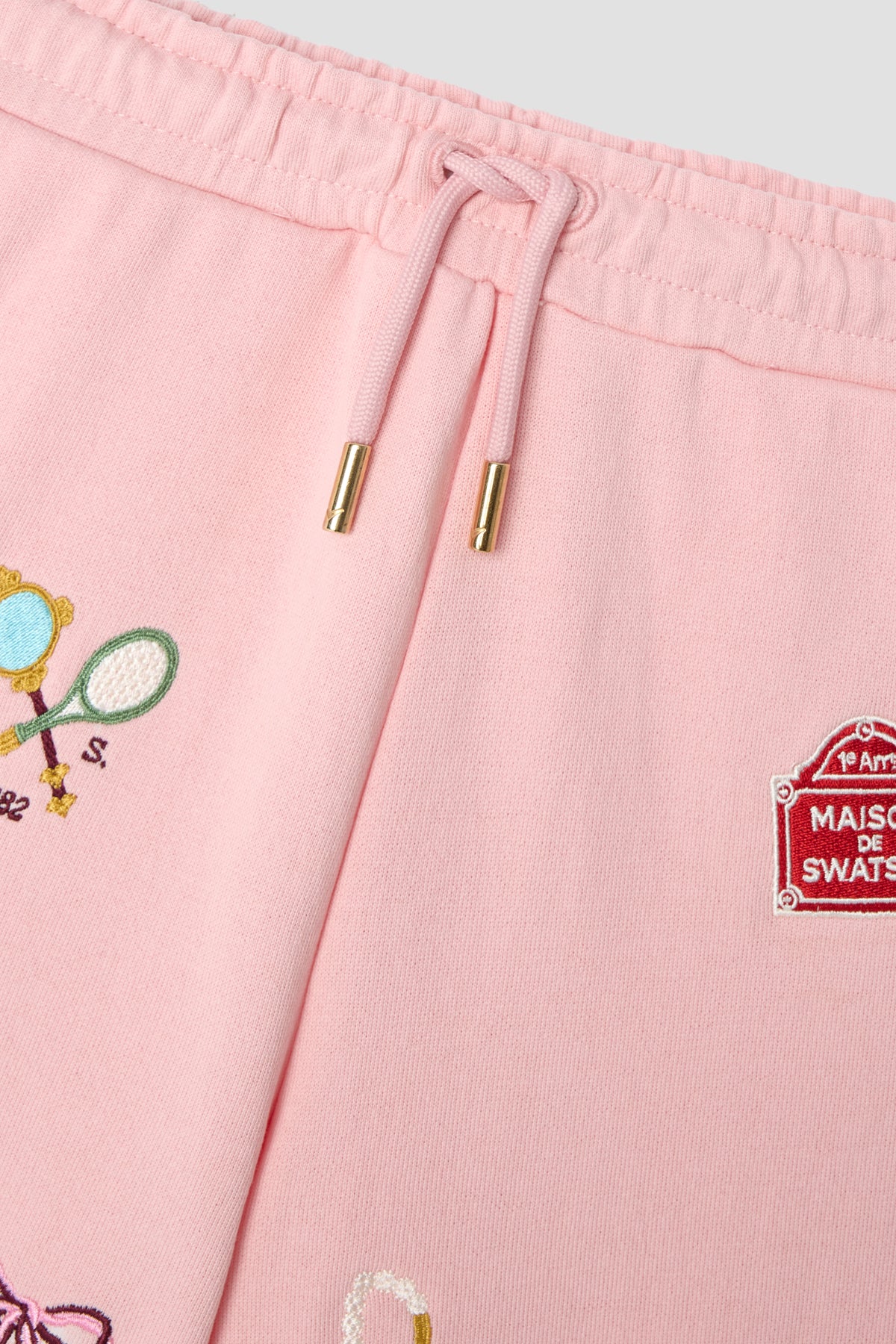 Girl Pink Tracksuit Bottom
