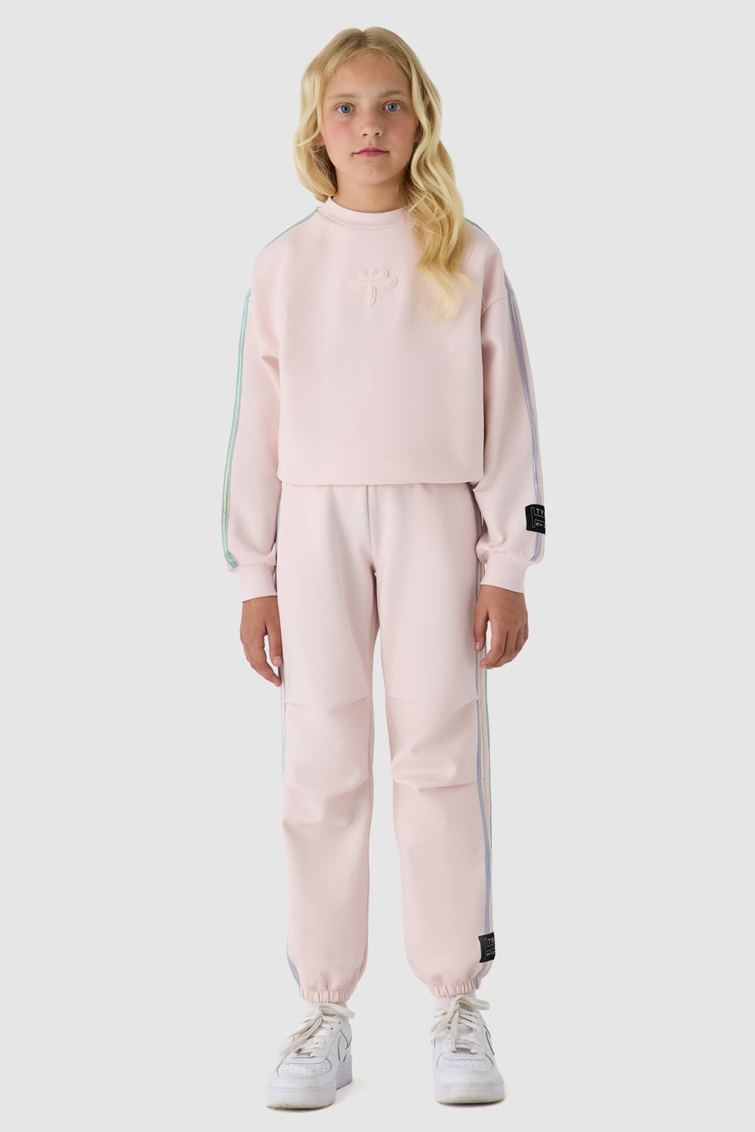 Girl Pink Tracksuit Bottom