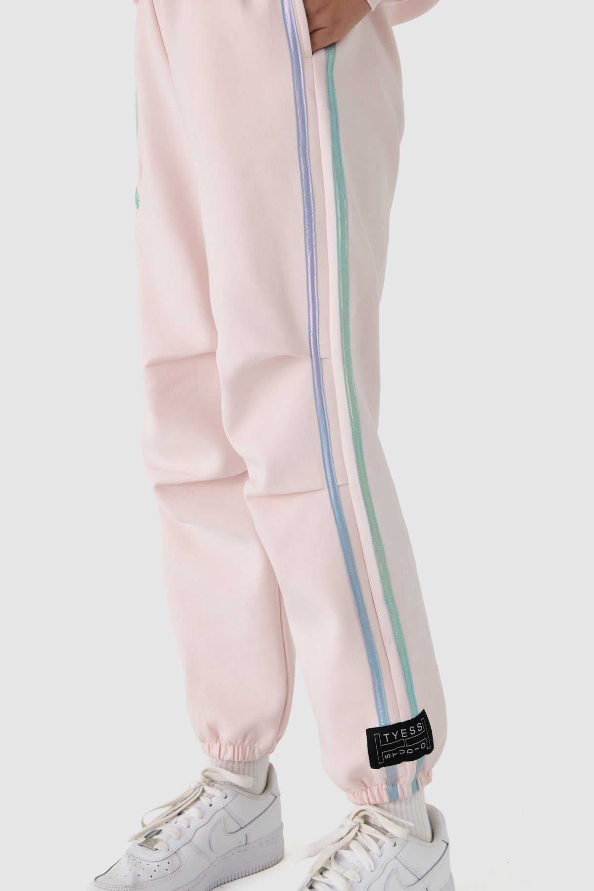 Girl Pink Tracksuit Bottom