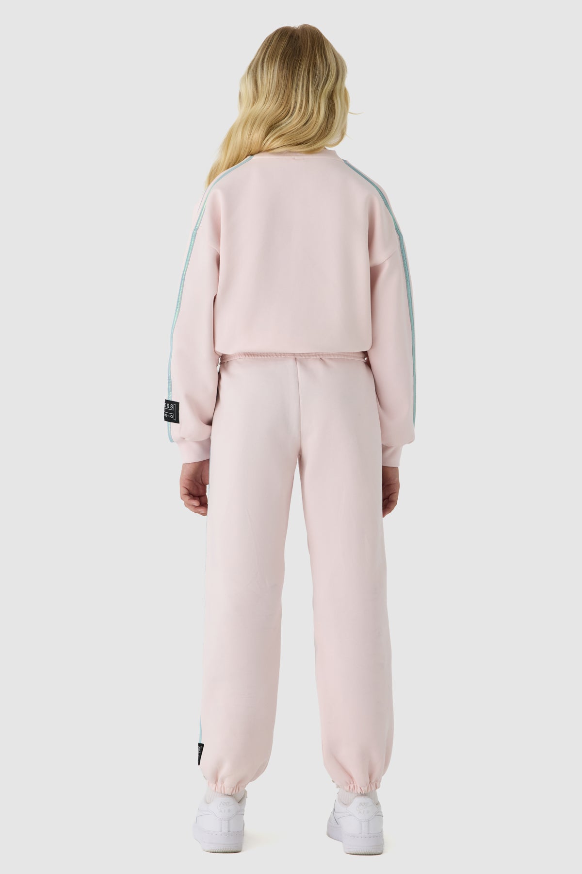 Girl Pink Tracksuit Bottom