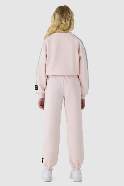 Girl Pink Tracksuit Bottom