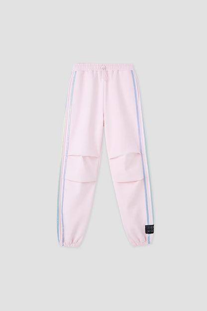 Girl Pink Tracksuit Bottom