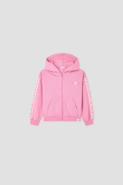 Girl Pink Tracksuit Set