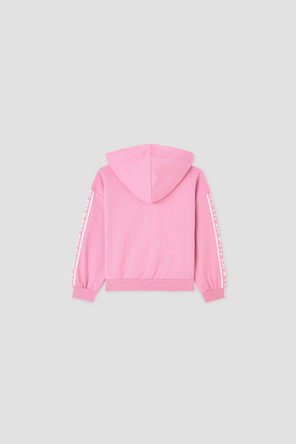 Girl Pink Tracksuit Set
