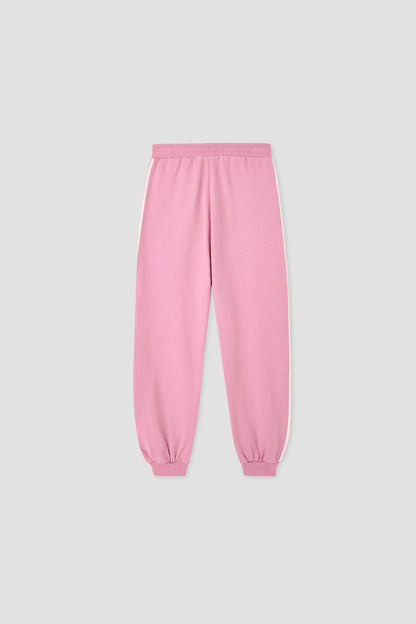 Girl Pink Tracksuit Set