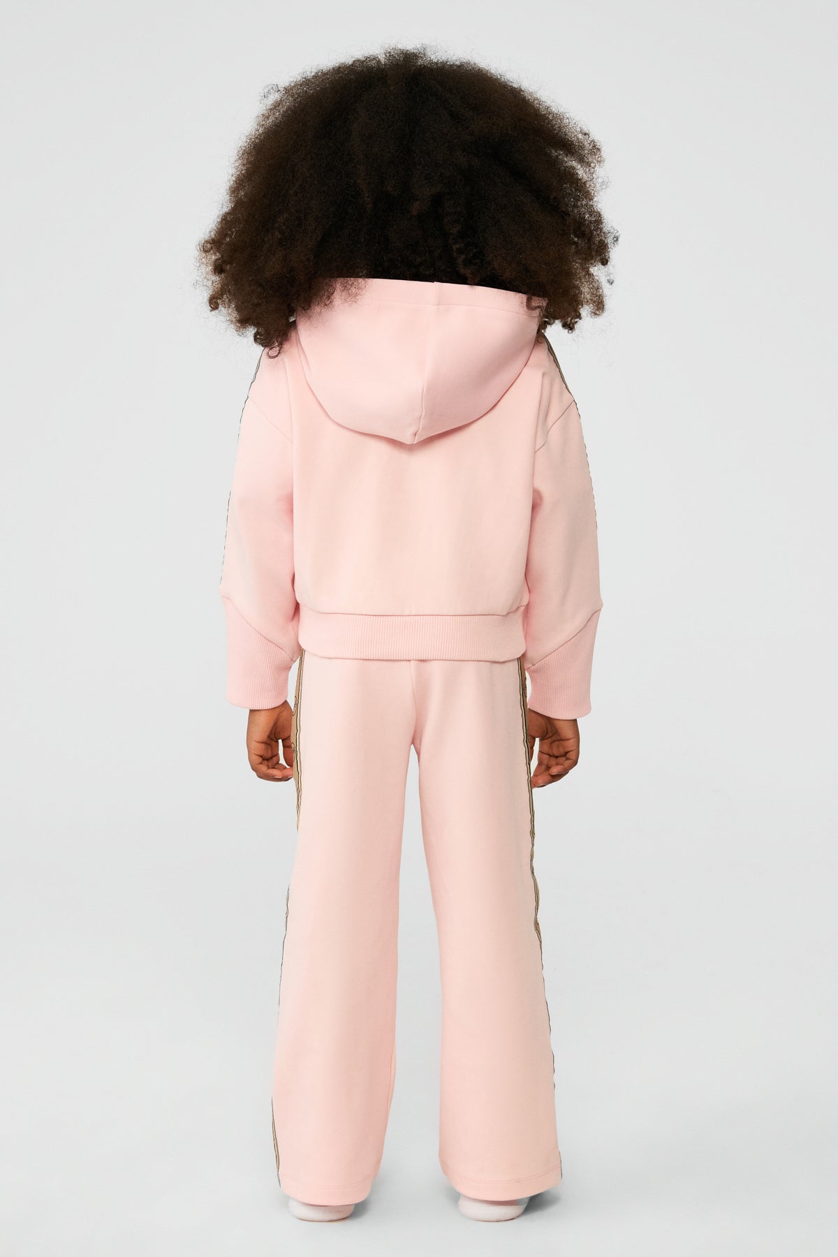 Girl Pink Tracksuit Top