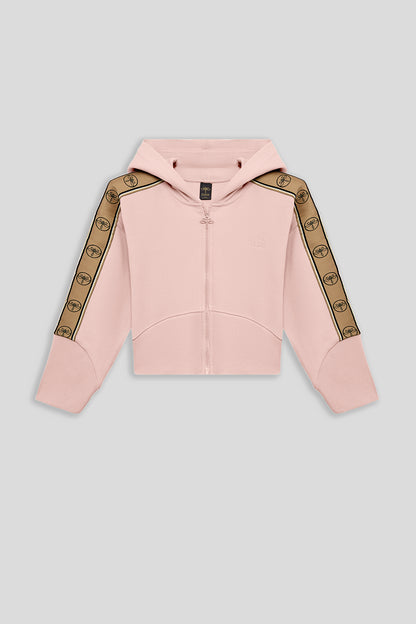 Girl Pink Tracksuit Top
