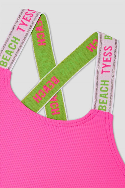 Girl Pink Unikini