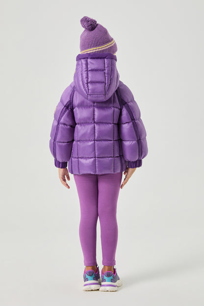 Girl Purple Coat