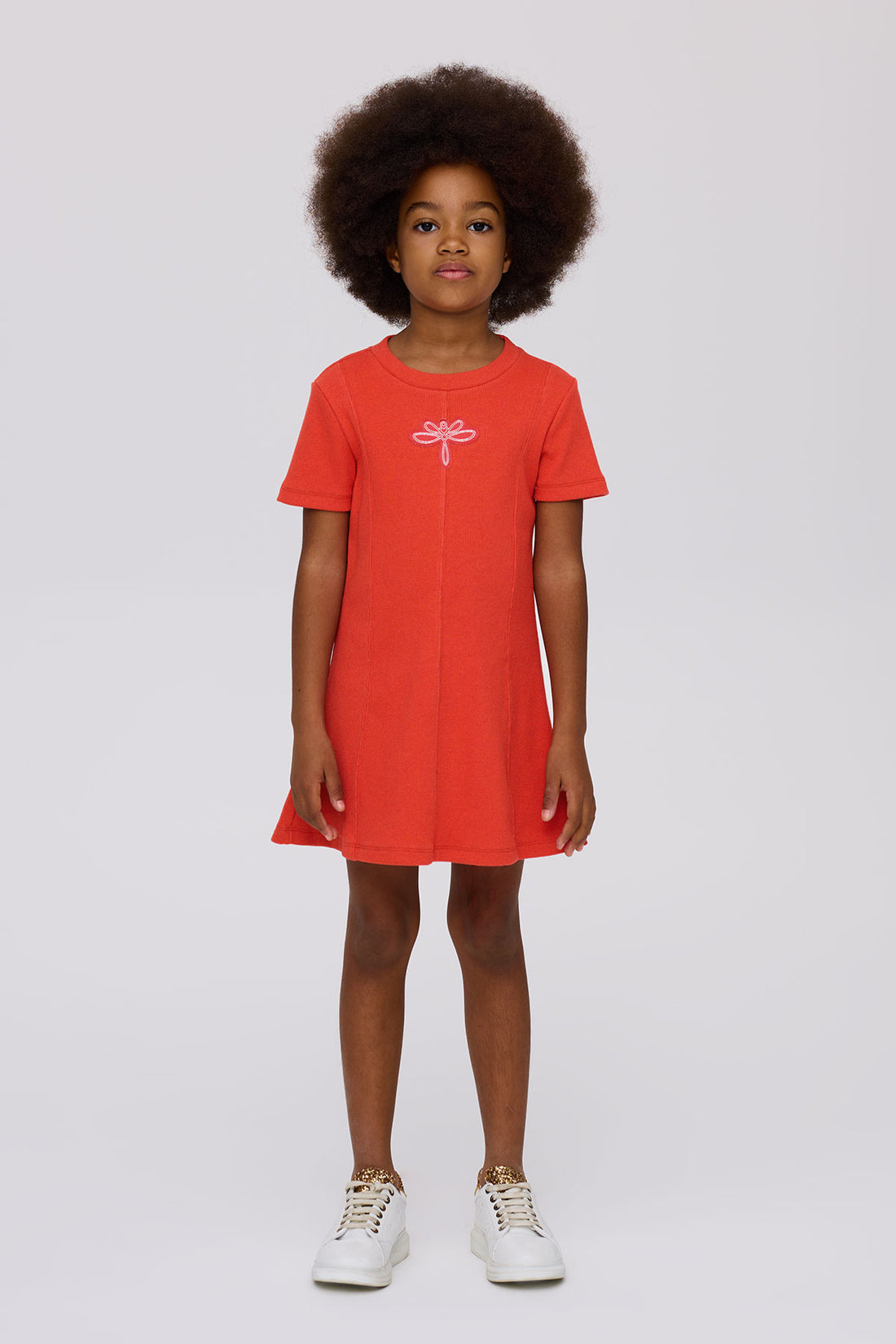 Girl Red Dress