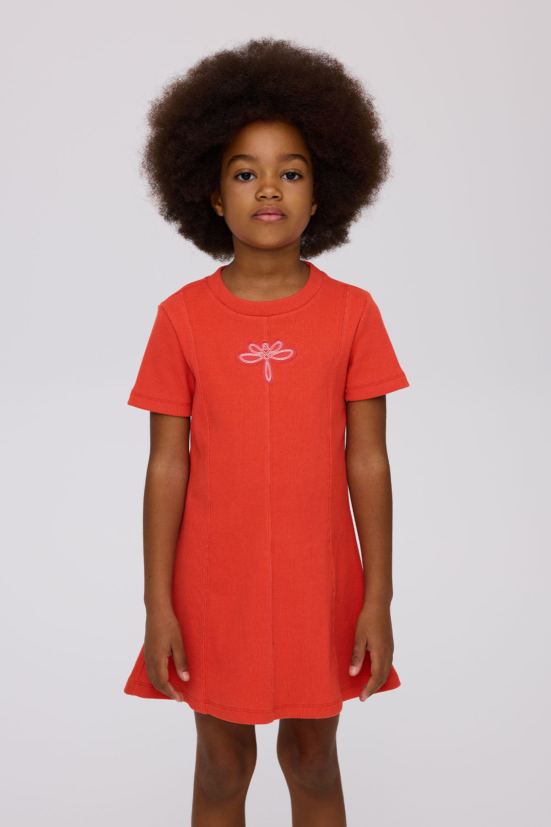 Girl Red Dress