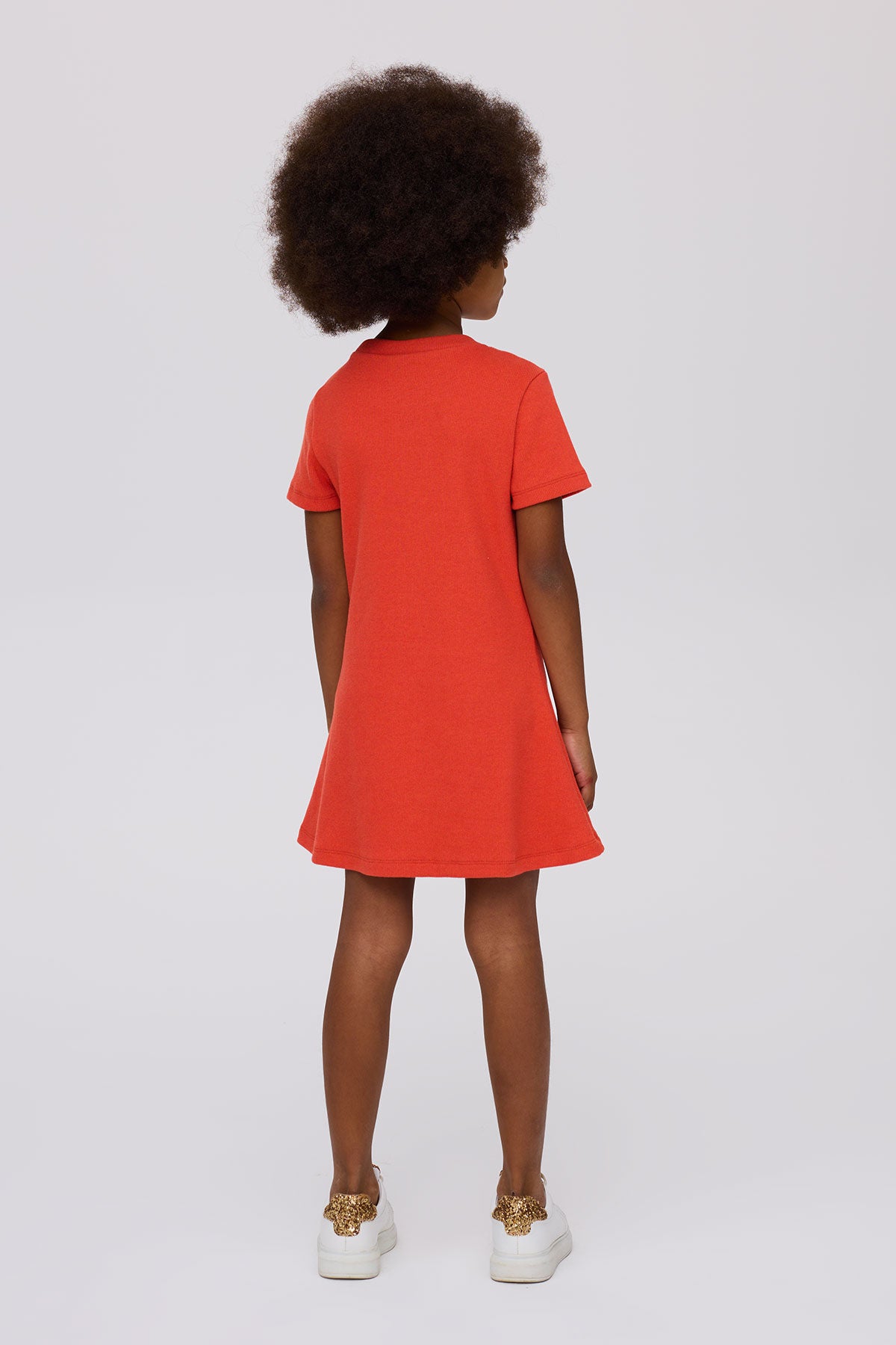 Girl Red Dress