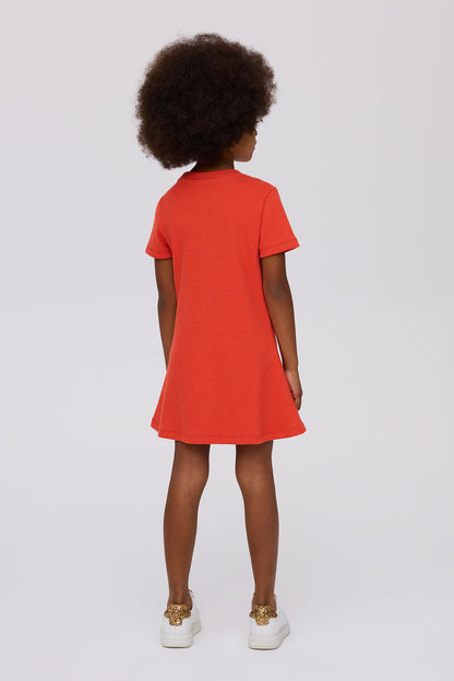 Girl Red Dress