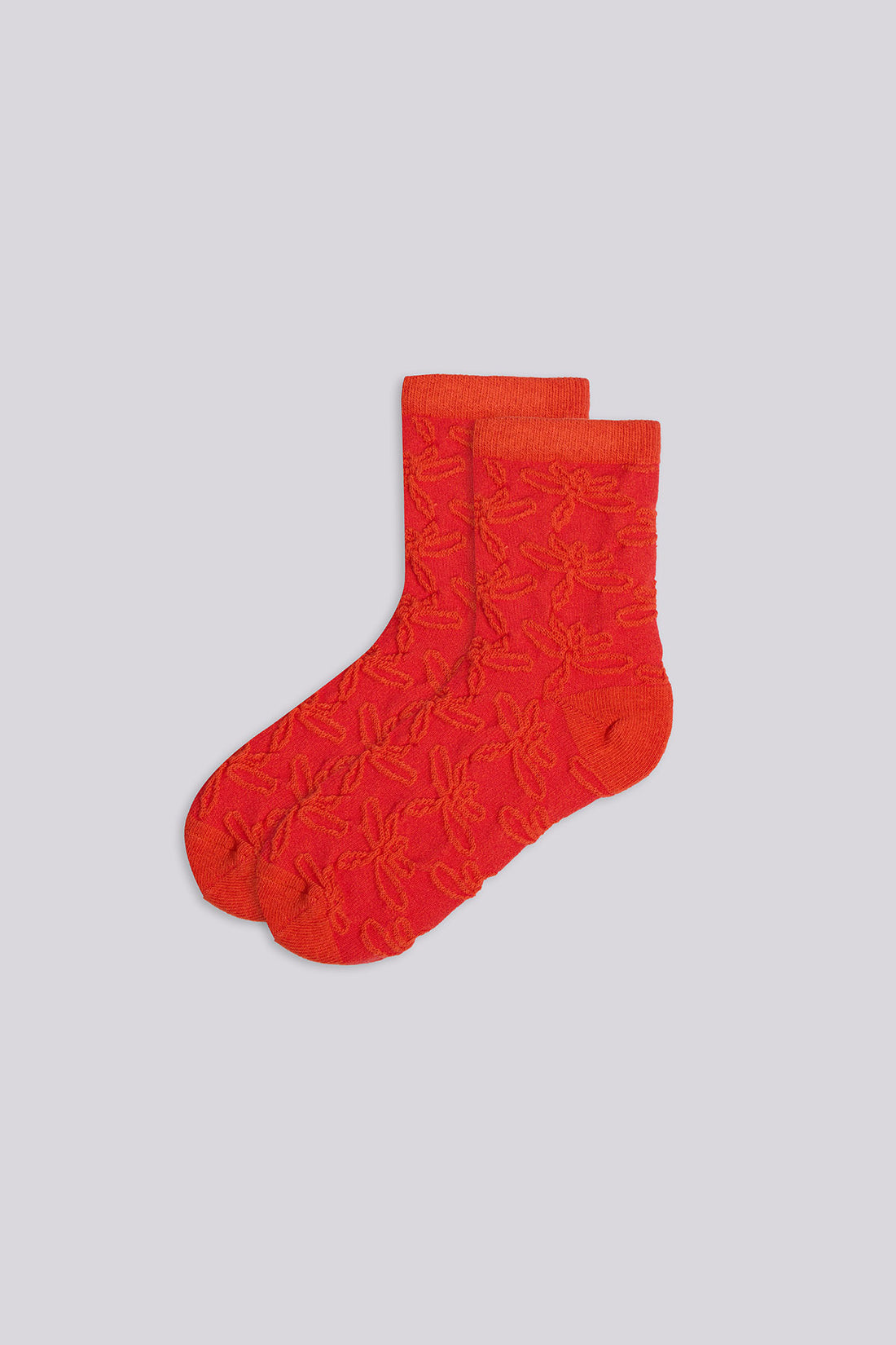 Girl Red Socks