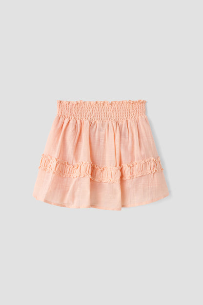 Girl Salmon Skirt