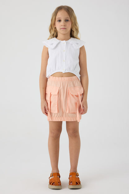 Girl Salmon Skirt
